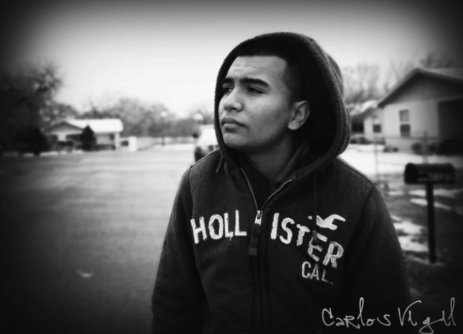 Carlos Vigil,17,  tormented to death by bullies during his senior year in high school. 