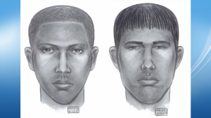 NYPD sketches of suspects in Wednesday's attack on a gay couple in Chelsea.